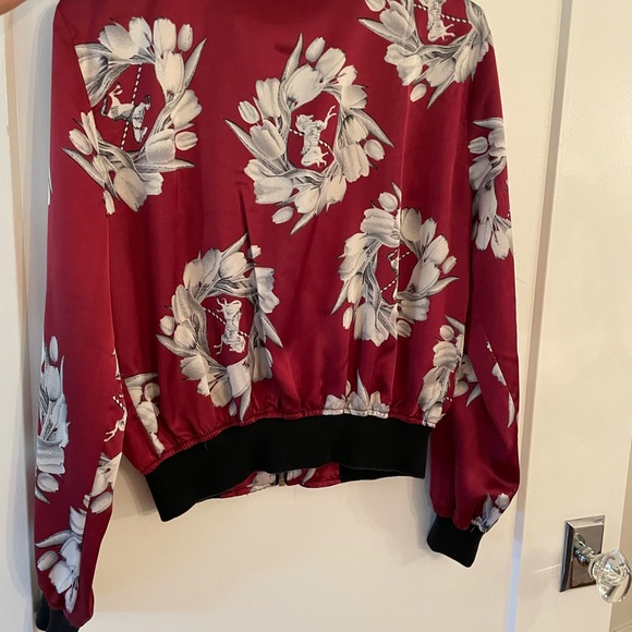 FLORAL BOMBER - Picture 4 of 7